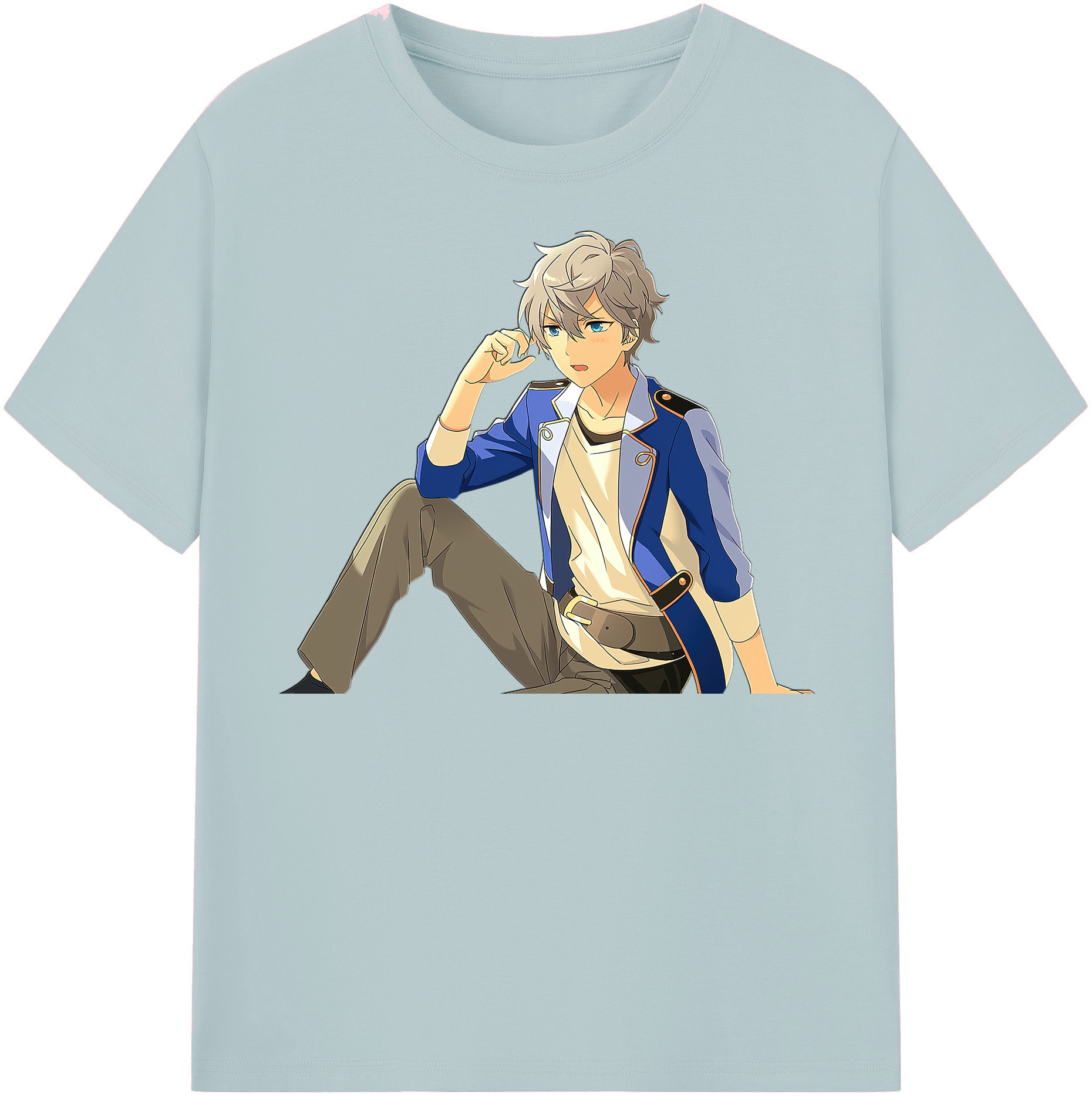 （画像用） あんさんぶるスターズ! Ensemble Stars 綿100％半袖Tシャツ（フロントプリント）